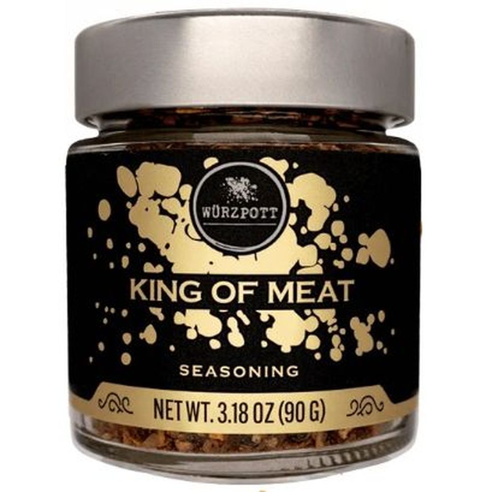 Wurzpott King Of Meat Seasoning, 3.18 Ounce -- 6 Per Case