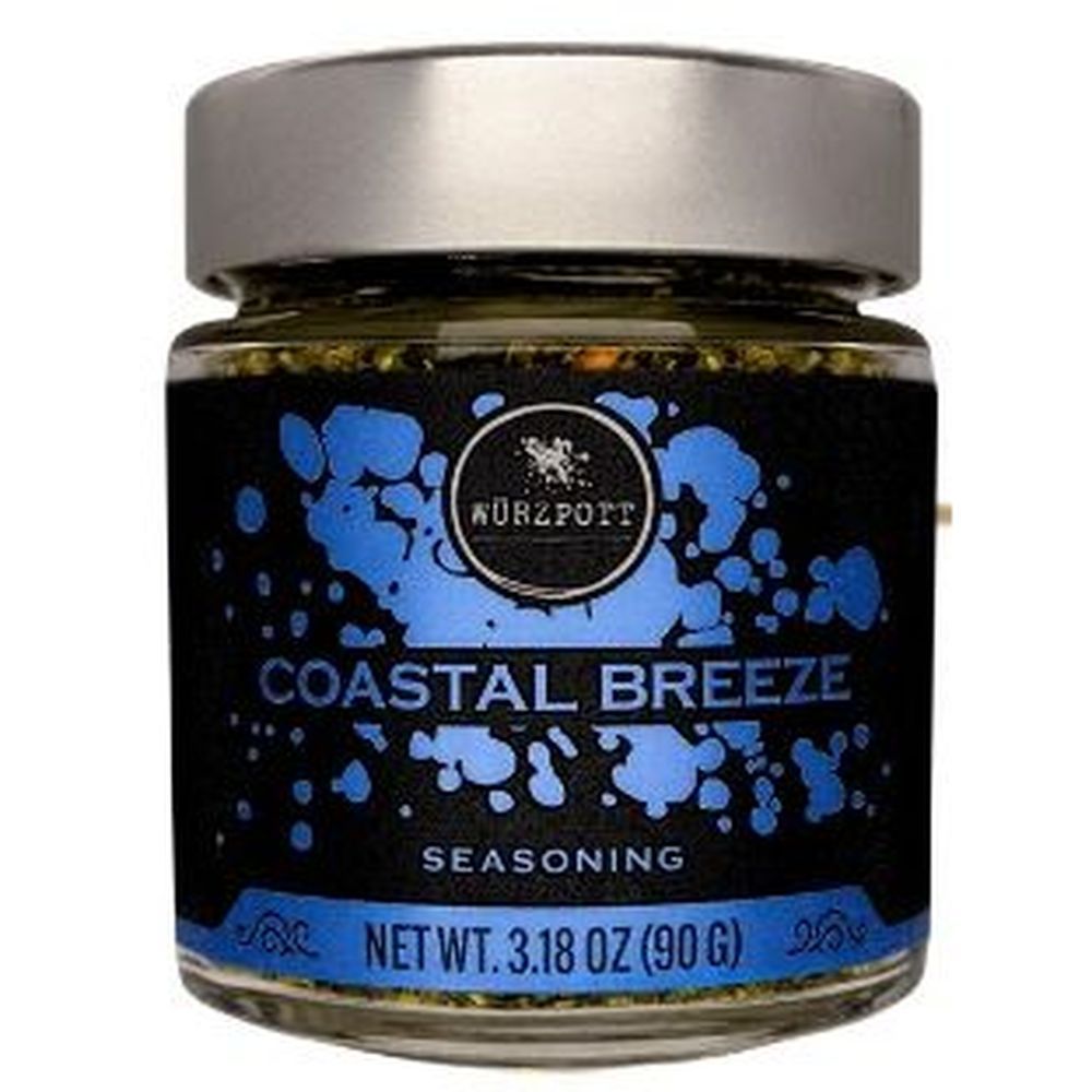 Wurzpott Coastal Breeze Seasoning, 3.18 Ounce -- 6 Per Case