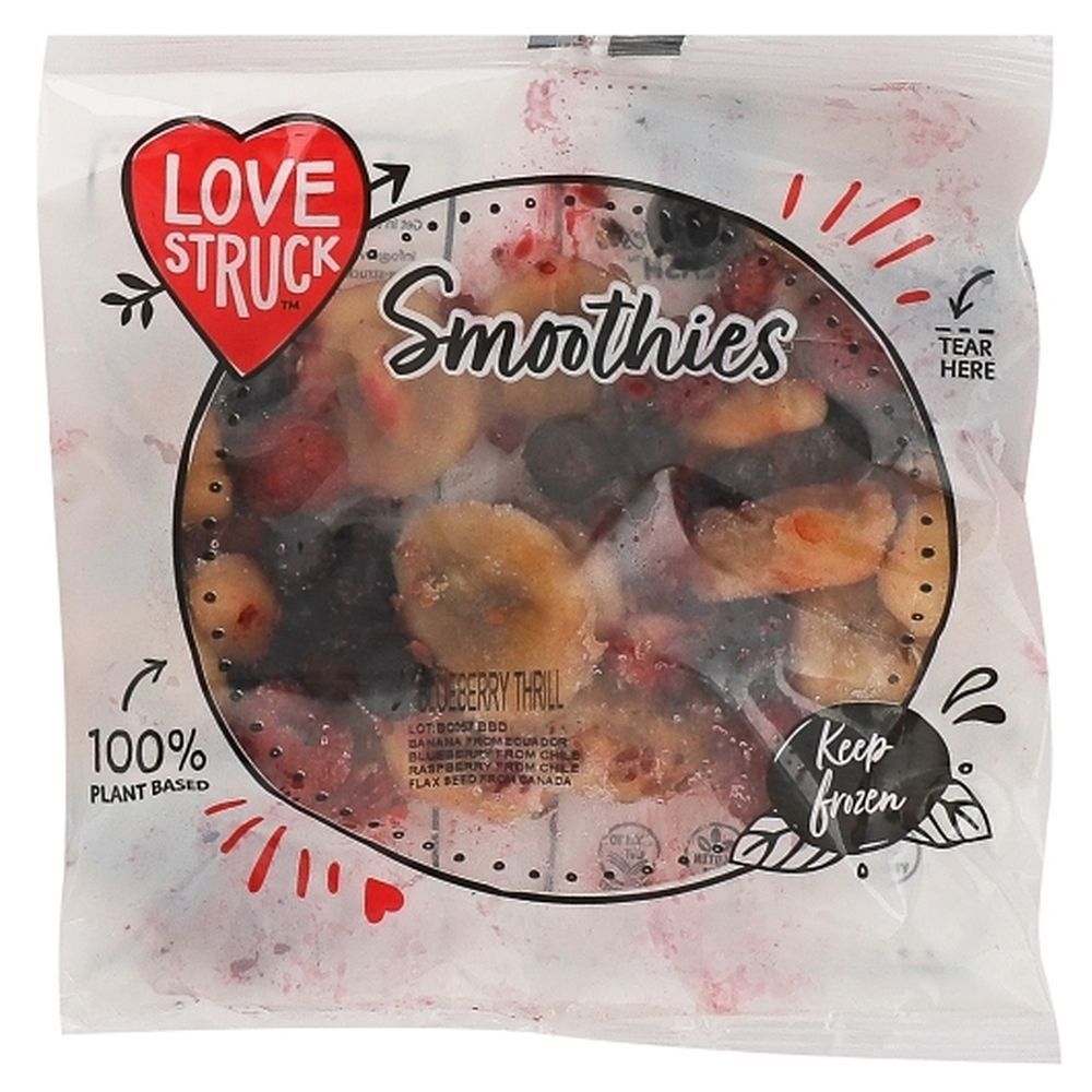 Love Struck 6.5 Ounce Blueberry Thrill Smoothie Mix, 23 Count