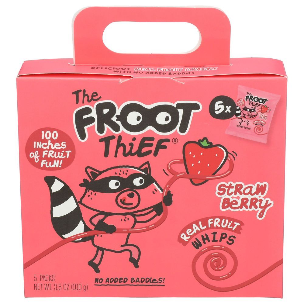 The Froot Thief Strawberry Fruit Whip, 3.5 Ounce -- 8 Per Case