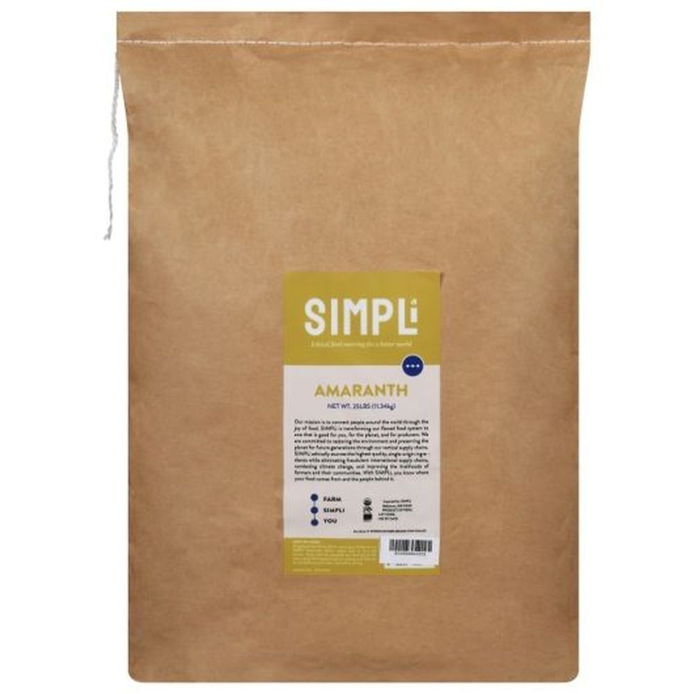 Simpli Peruvian Amaranth - Bulk, 25 Pound