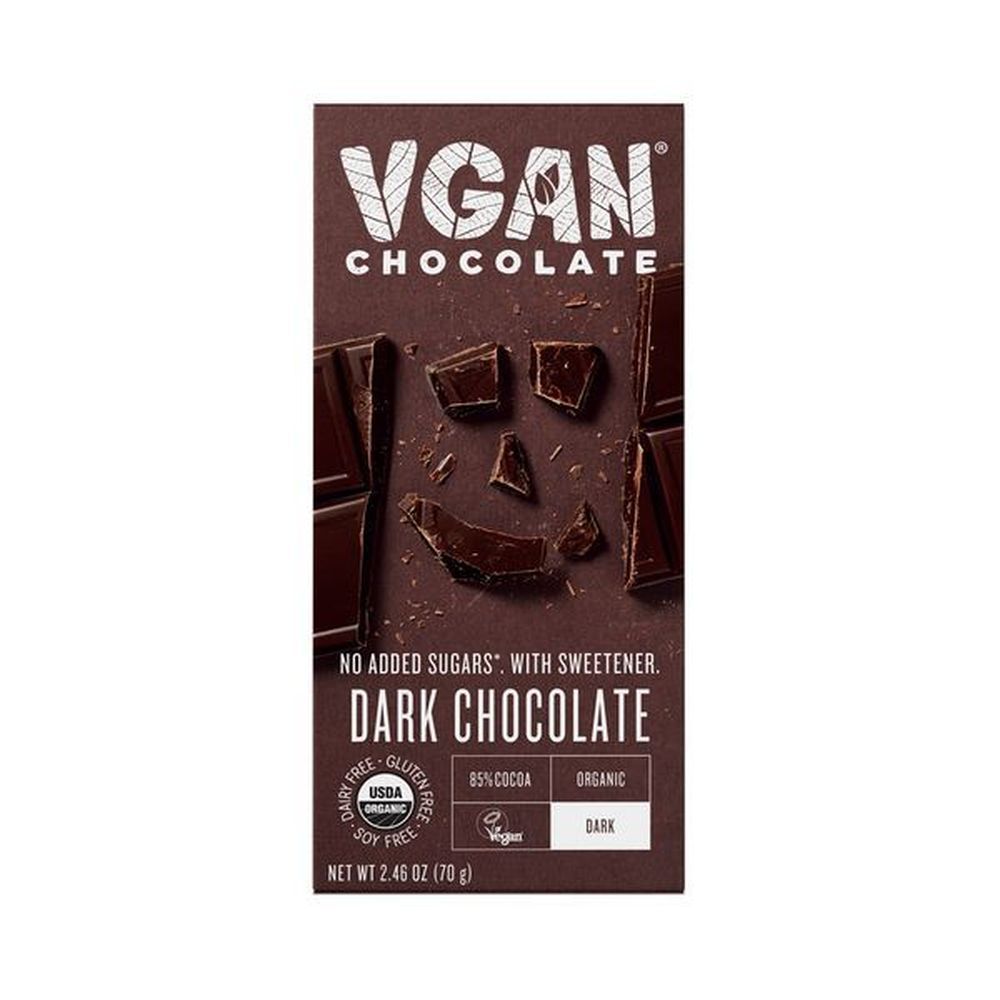 Vgan Dark Chocolate Bar, 2.46 Ounce -- 6 Per Case