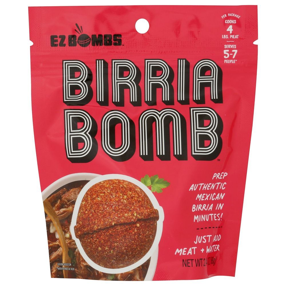Ez Bombs Birria Bomb Seasoning, 2.4 Ounce -- 12 Per Case