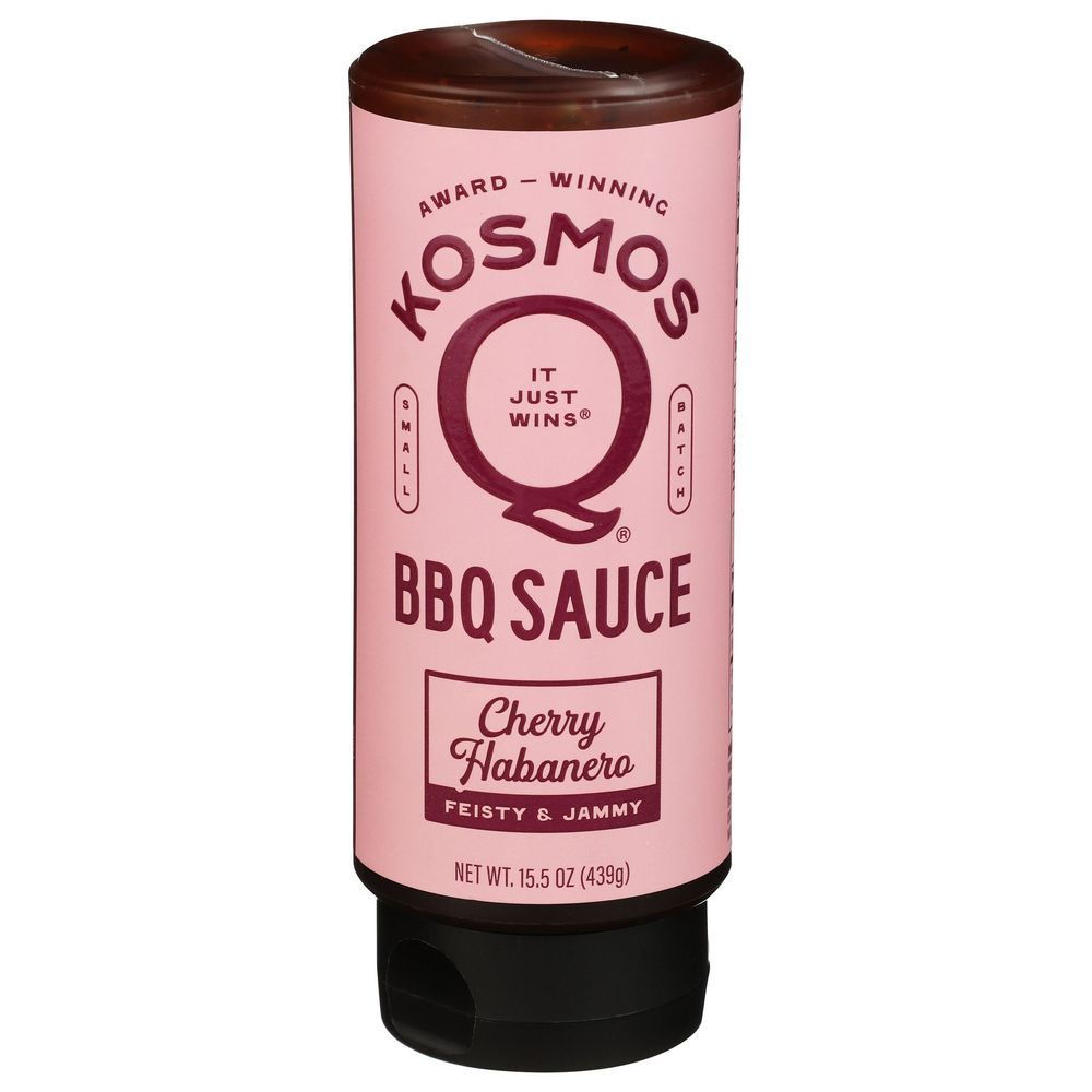 Kosmos Q Cherry Habanero Bbq Sauce, 15.5 Ounce -- 6 Per Case