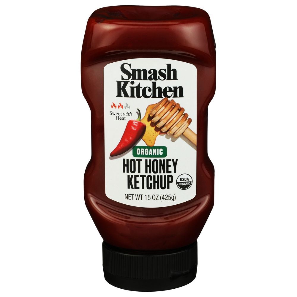 Smash Kitchen Hot Honey Ketchup, 15 Ounce -- 12 Per Case