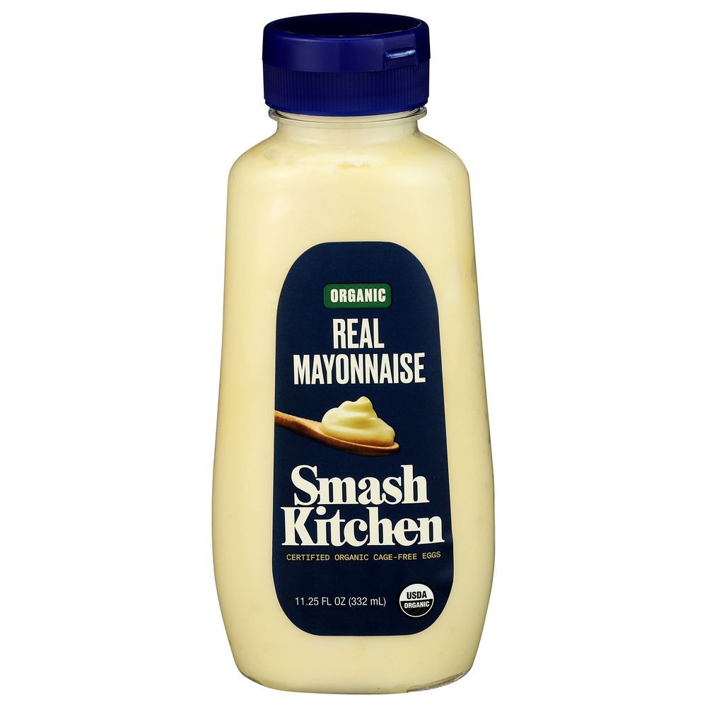 Smash Kitchen Organic Cage Free Eggs Mayonnaise, 11.25 Ounce -- 12 Per Case