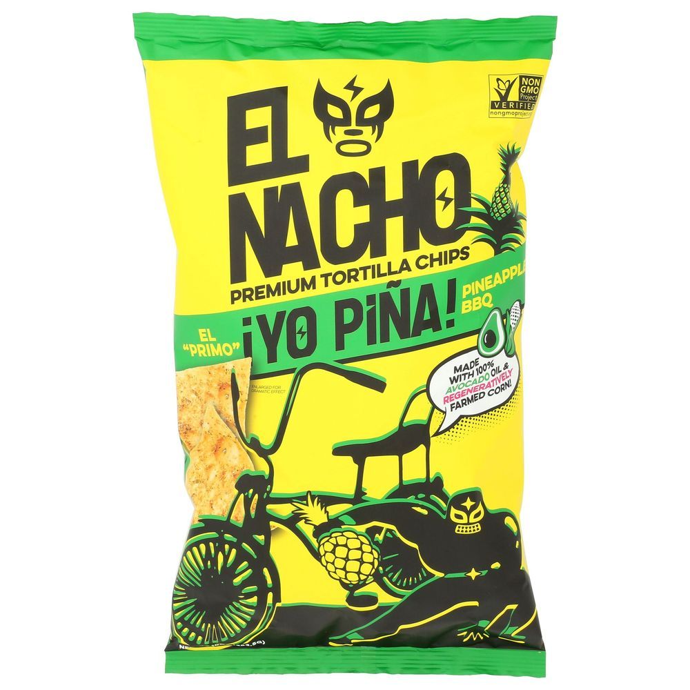 El Nacho Pineapple Bbq Tortilla Chips, 10 Ounce -- 12 Per Case