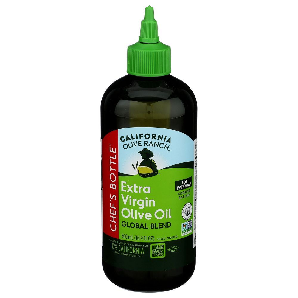 California Olive Ranch Global Blend Everyday Extra Virgin Olive Oil, 500 Milliliter -- 6 Per Case