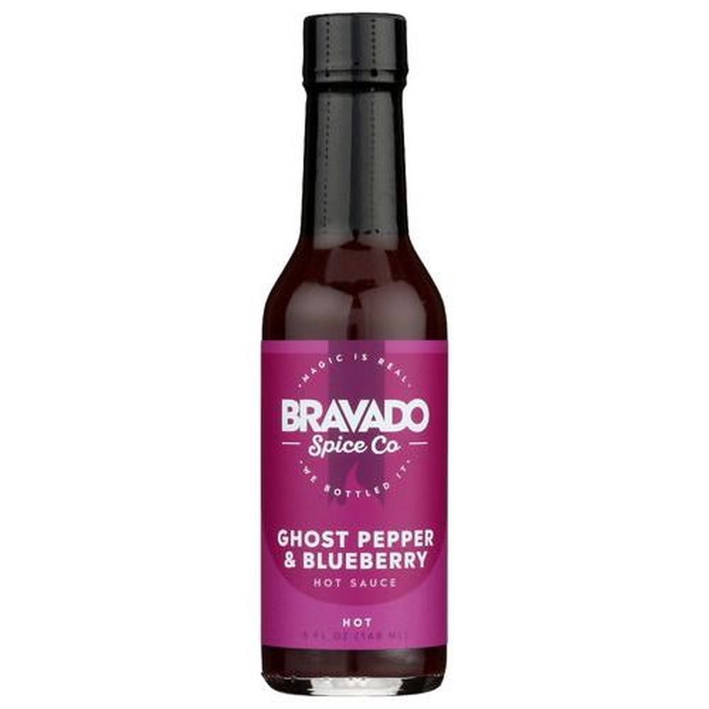 Bravado Spice Hot Ghost Pepper And Blueberry Hot Sauce, 5 Fluid Ounce -- 6 Per Case