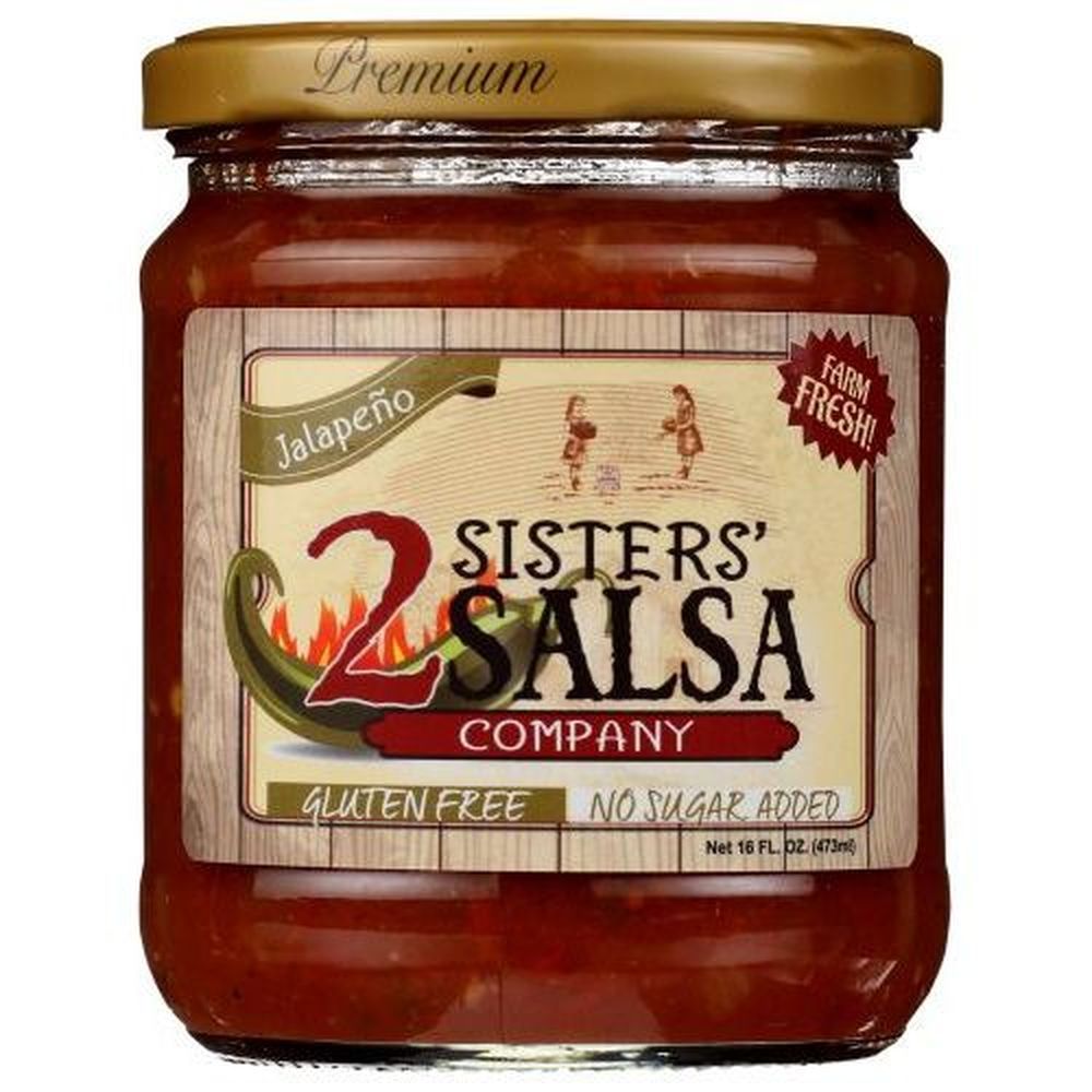2 Sisters Salsa Jalapeno Style Salsa, 16 Fluid Ounce -- 6 Per Case