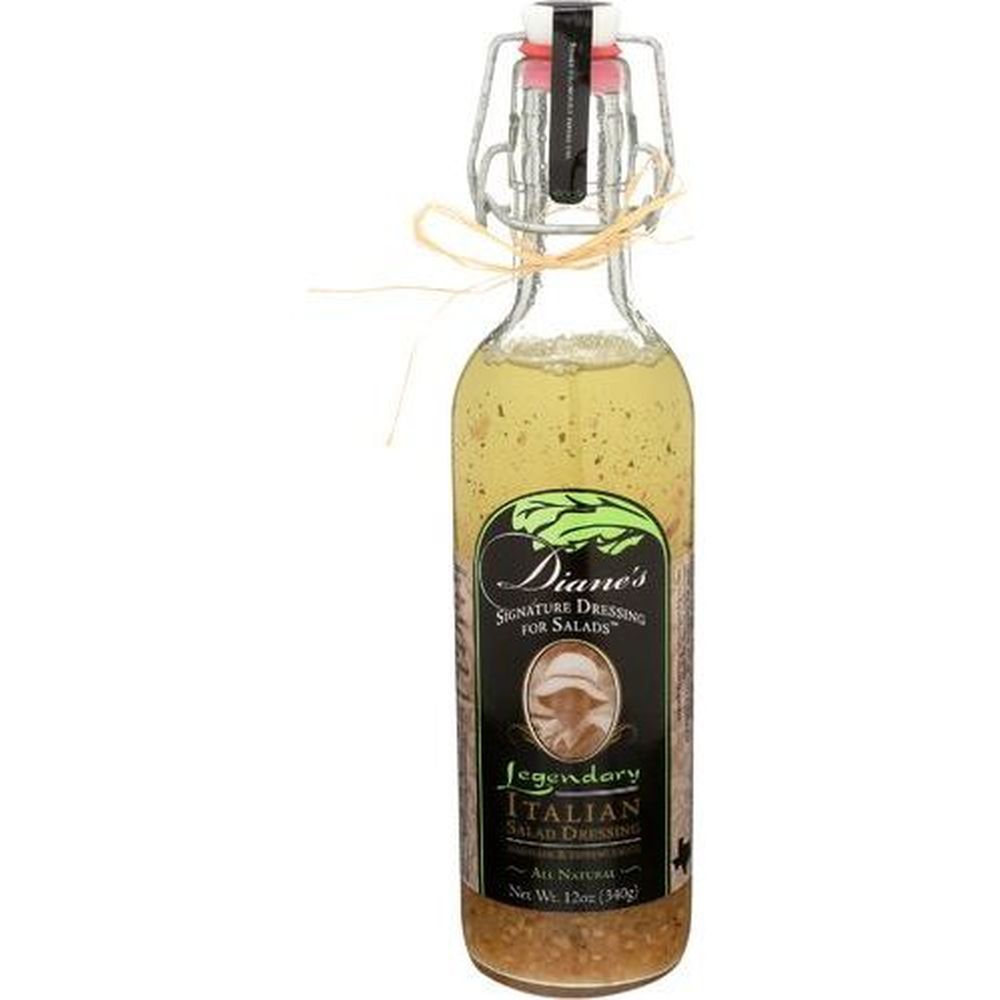 Dianes Signature Dressing Italian Salad Dressing, 12 Fluid Ounce -- 12 Per Case
