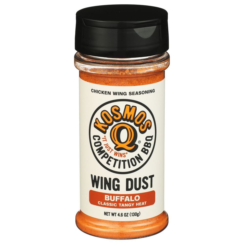 Kosmos Q Wing Dust Buffalo Chicken Wing Seasoning, 4.6 Ounce -- 6 Per Case