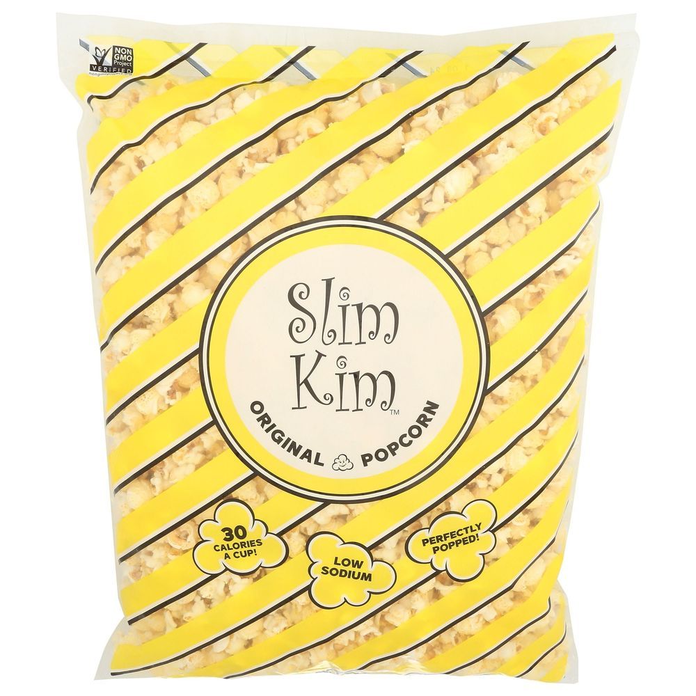Slim Kim Original Ready To Eat Popcorn, 15 Ounce -- 8 Per Case
