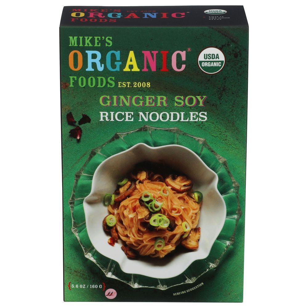 Mike's Organic Curry Love Ginger Soy Rice Noodles, 5.6 Ounce -- 6 Per Case