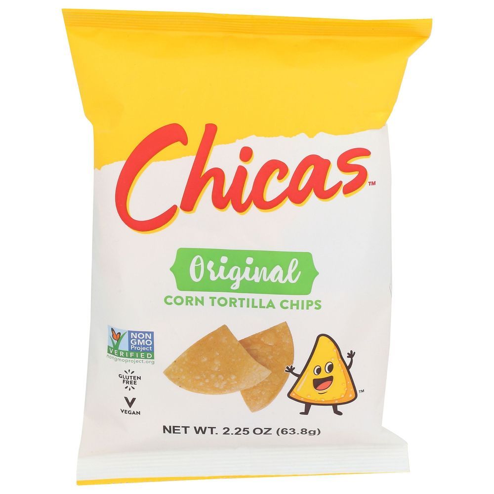 Chicas Original Corn Tortilla Chips, 2.25 Ounce -- 12 Per Case
