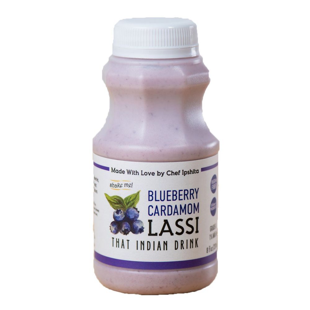 That Indian Drink Blueberry Cardamom Lassi, 8 Fluid Ounce -- 6 Per Case