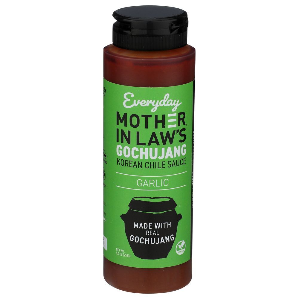 Mother-in-law's Garlic Gochujang Korean Chile Sauce, 9 Ounce -- 6 Per Case