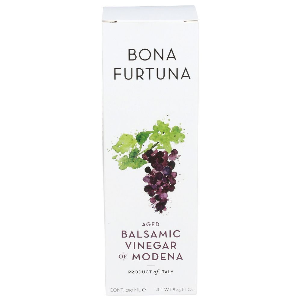 Bona Furtuna Aged Balsamic Vinegar Of Modena, 8.45 Fluid Ounce -- 6 Per Case
