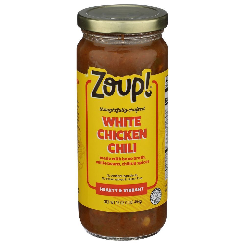 Zoup White Chicken Chili Soup, 16 Ounce -- 6 Per Case