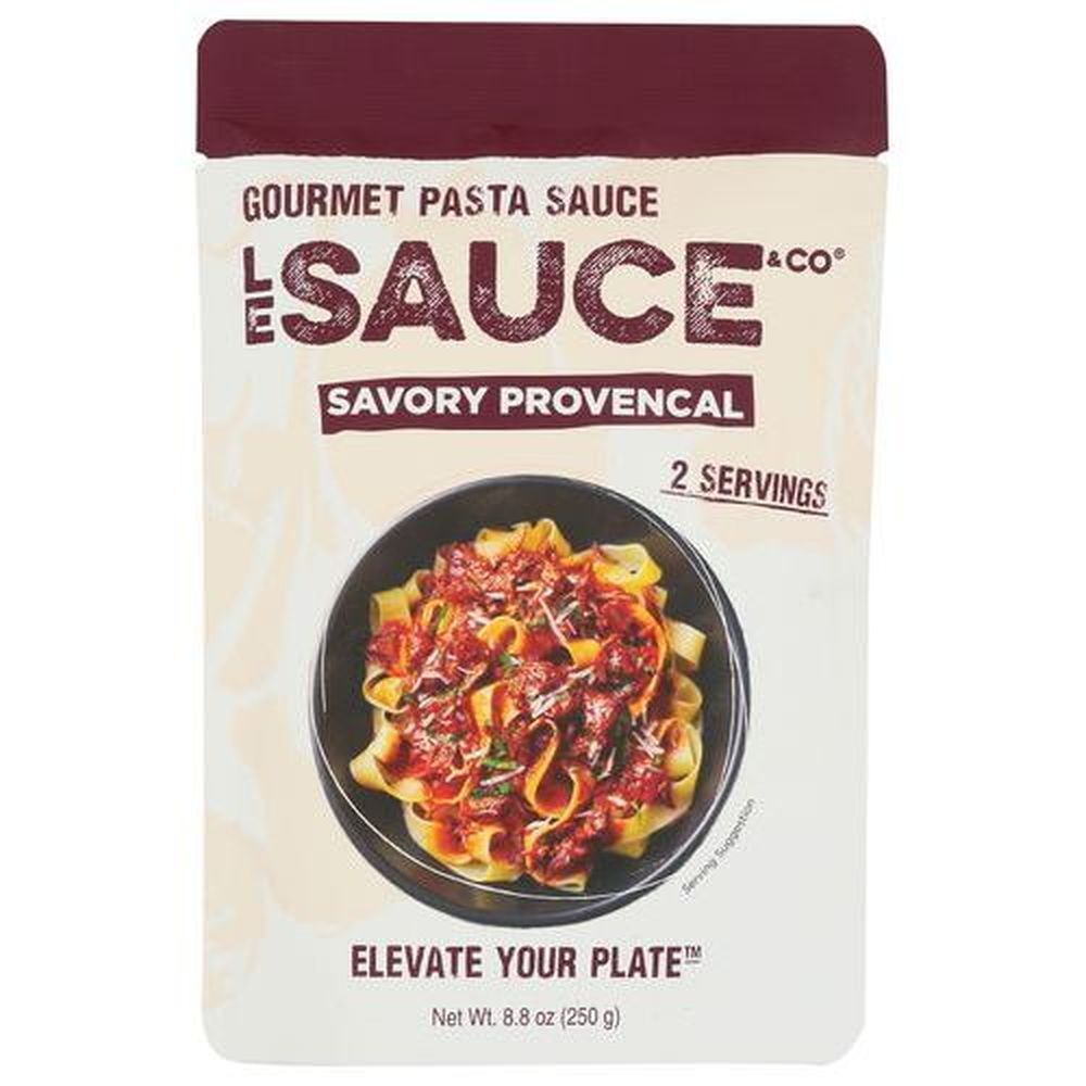 Le Sauce & Co Savory Provencal Gourmet Pasta Sauce, 8.8 Ounce -- 6 Per Case