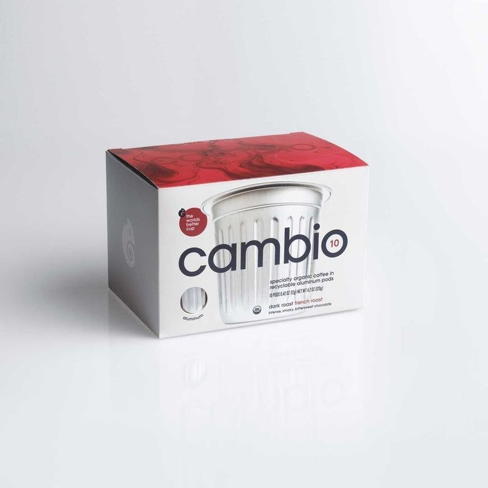 Cambio Roasters French Roast Kcup Coffee Pods, 4.2 Ounce -- 6 Per Case