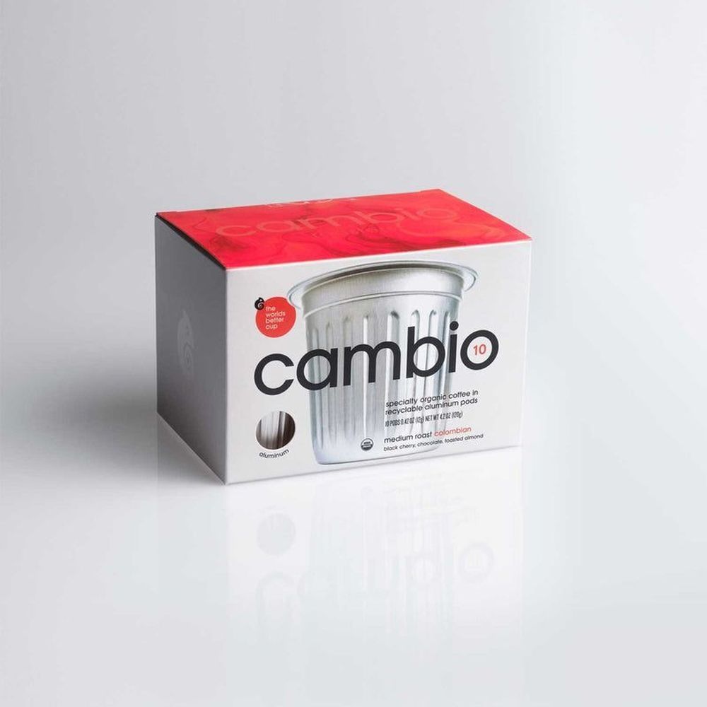 Cambio Roasters Colombian Kcup Coffee Pods, 4.2 Ounce -- 6 Per Case