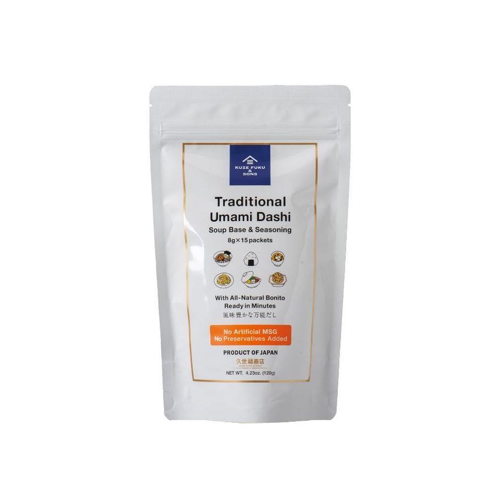 Kuze Fuku And Sons Traditional Umami Dashi Soup Base And Seasoning, 4.23 Ounce -- 12 Per Case