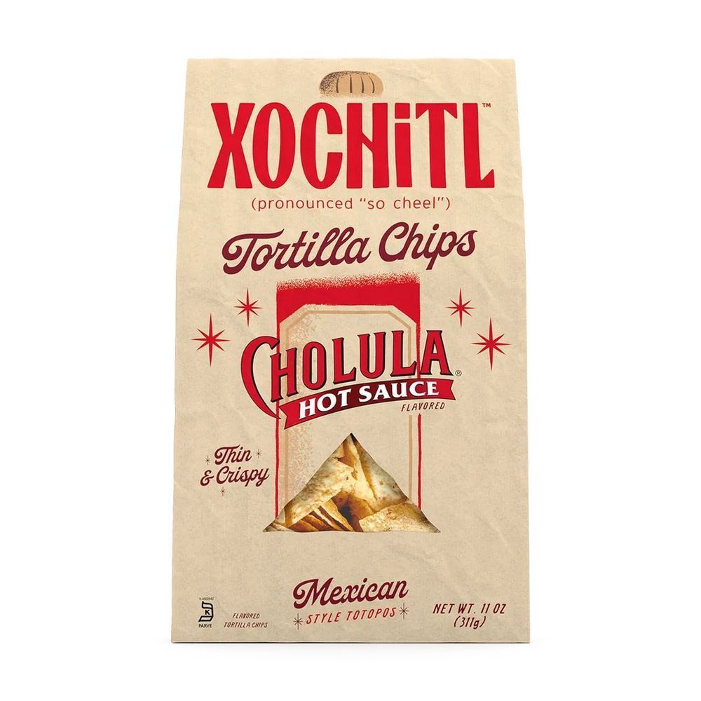 Xochitl Cholula Hot Sauce Tortilla Chips, 11 Ounce -- 10 Per Case