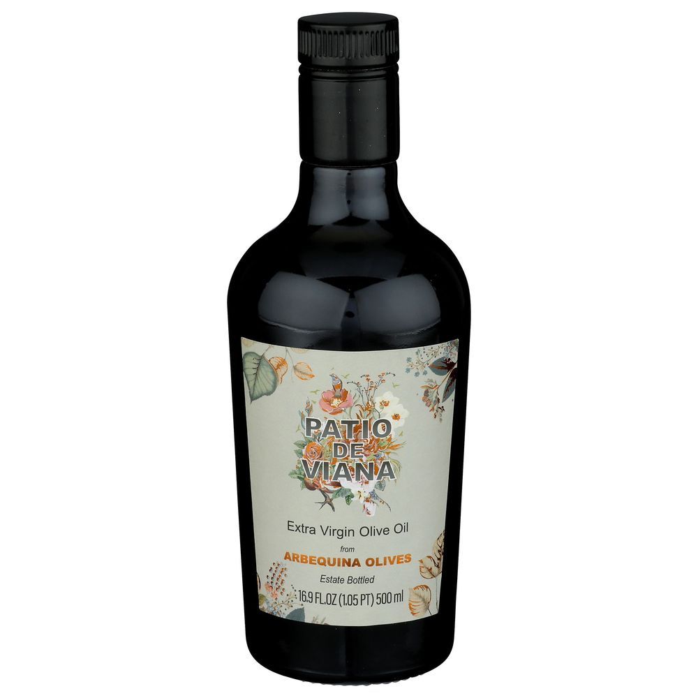 Patio De Viana Arbequina Extra Virgin Olive Oil, 16.9 Fluid Ounce -- 6 Per Case