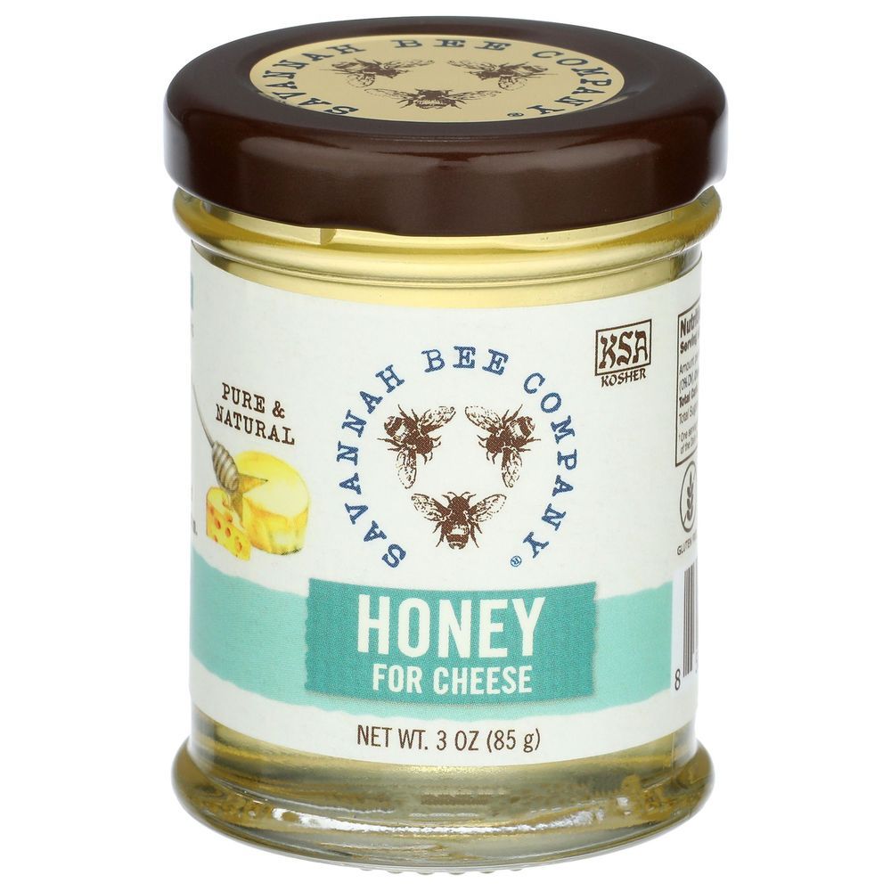 Savannah Bee Company Honey For Cheese, 3 Ounce -- 12 Per Case