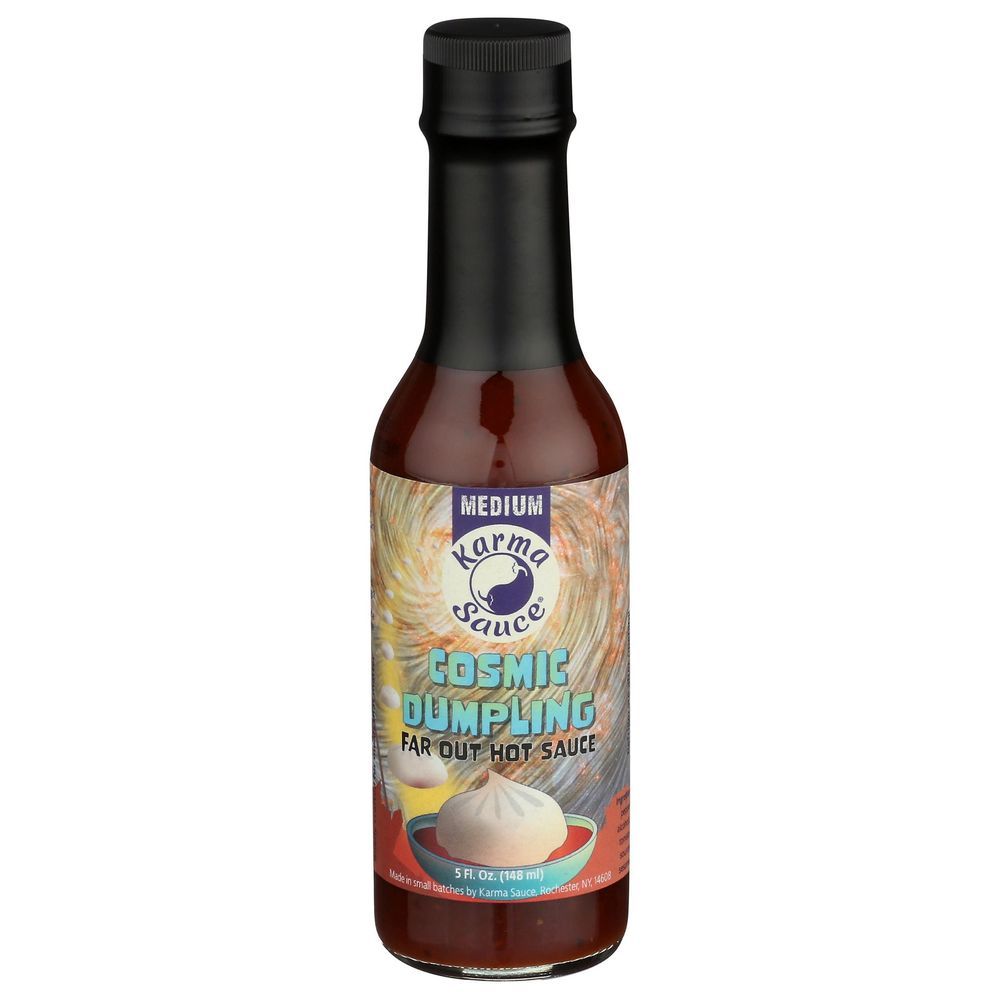 Karma Sauce Cosmic Dumpling Medium Hot Sauce, 5 Fluid Ounce -- 12 Per Case
