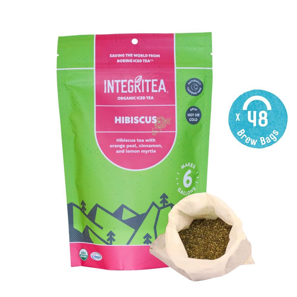 Integritea Organic Hibiscus Iced Tea, 1 Ounce -- 48 Per Case