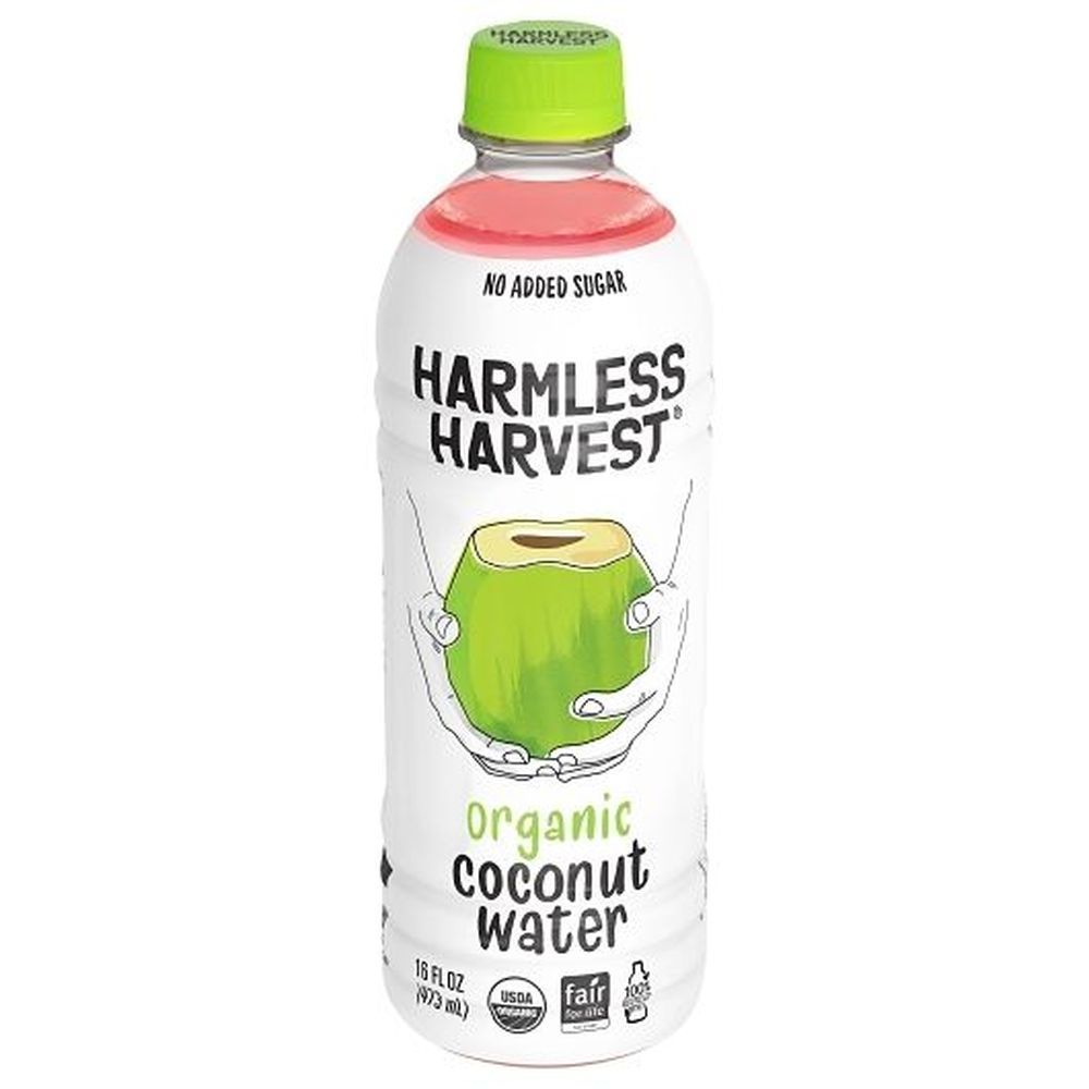 Harmless Harvest Organic Coconut Water, 16 Ounce -- 12 Per Case