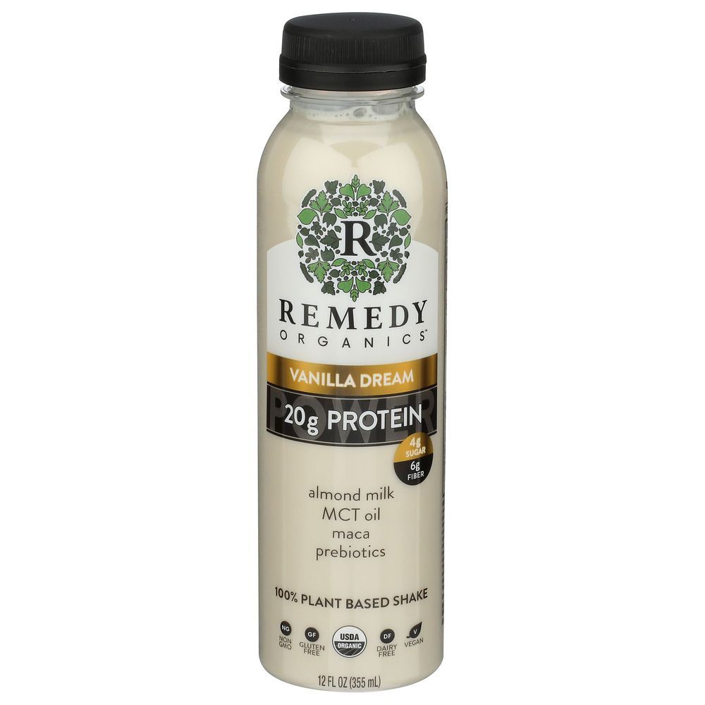 Remedy Organics Organic Vanilla Essentials Beverage, 12 Fluid Ounce -- 6 Per Case