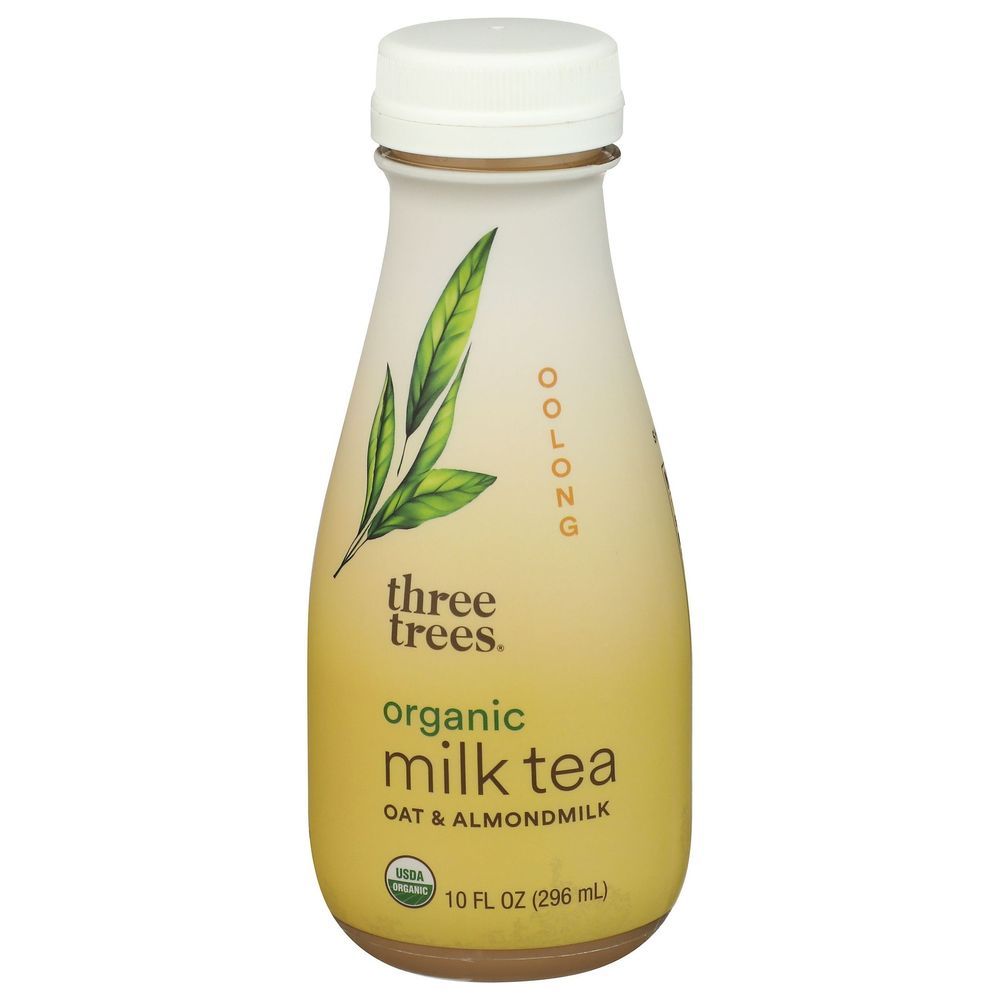 Three Trees Organic Oat And Almond Milk Oolong Tea, 10 Fluid Ounce -- 12 Per Case