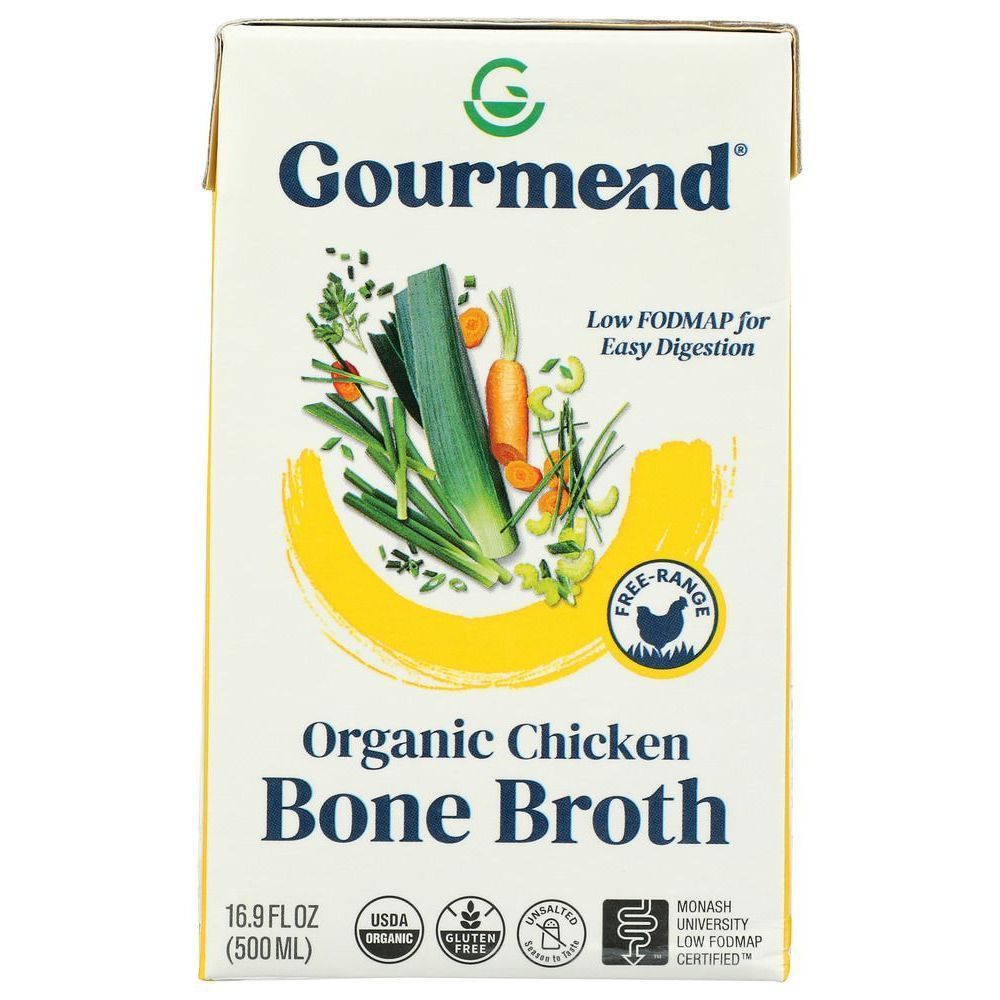 Gourmend Organic Chicken Bone Broth, 16.9 Fluid Ounce -- 6 Per Case