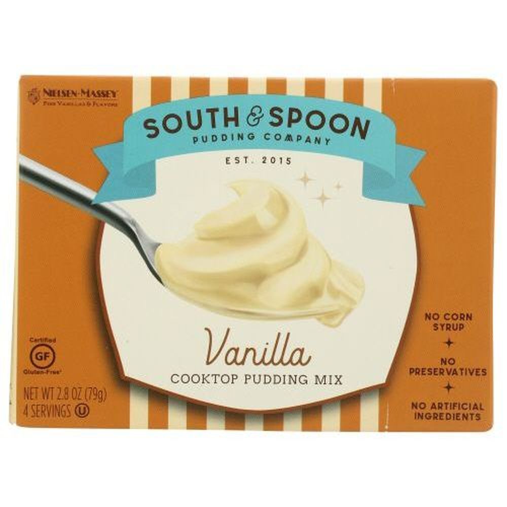 South And Spoon Vanilla Pudding Mix, 2.8 Ounce -- 12 Per Case