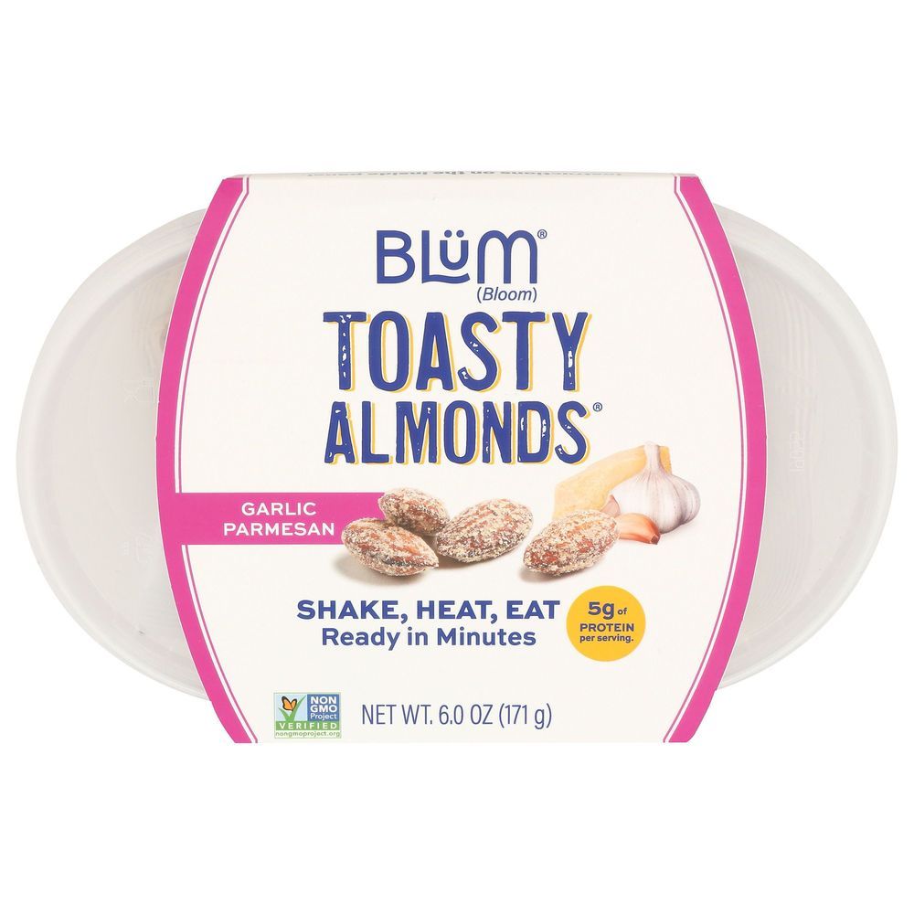 Blum Garlic Parmesan Toasty Almonds, 6 Ounce -- 6 Per Case