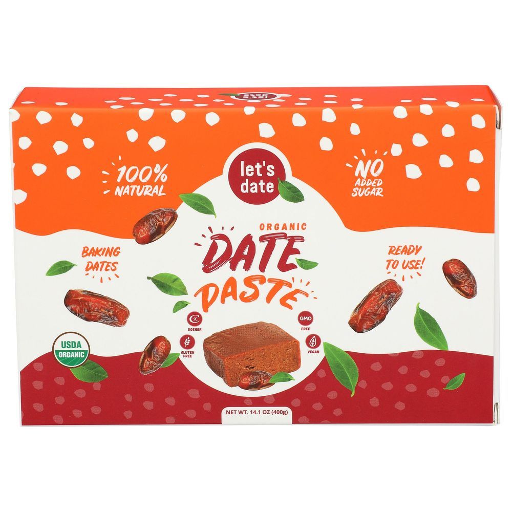 Lets Date Organic Date Paste, 14.1 Ounce -- 6 Per Case