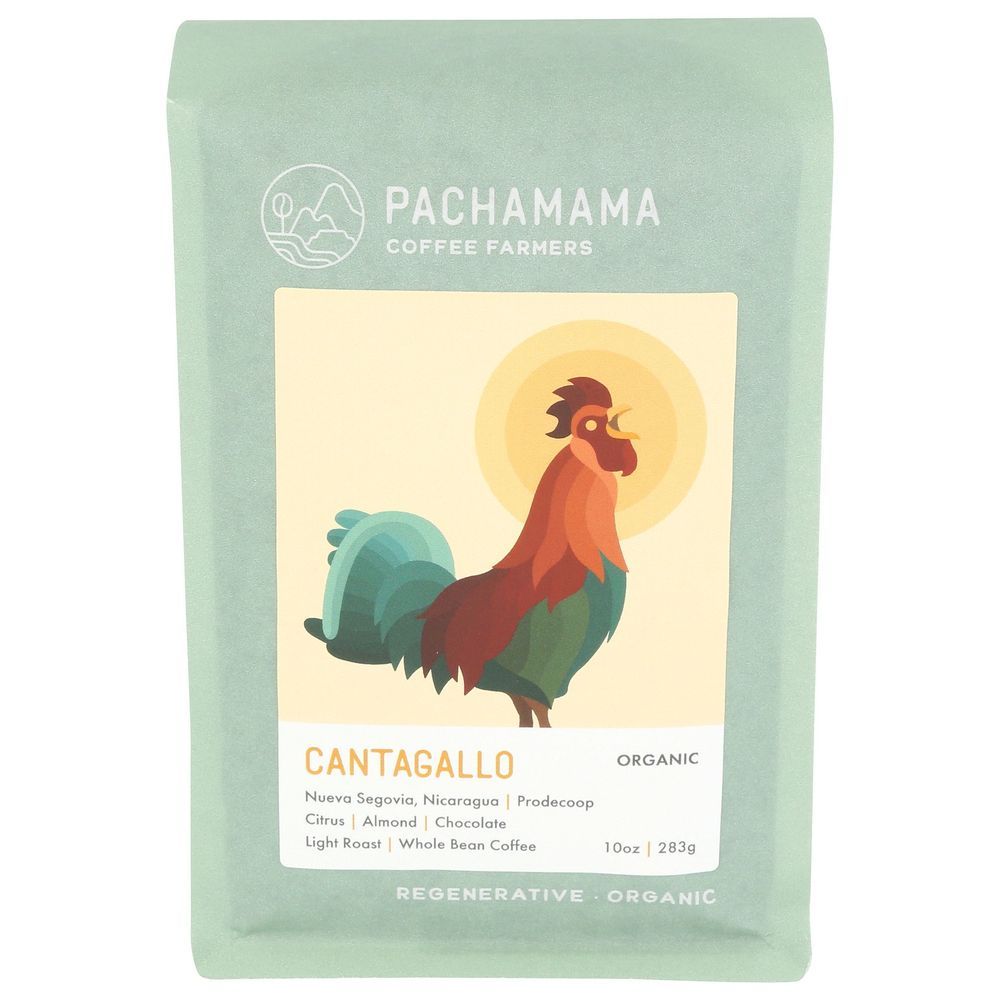 Pachamama Organic Cantagallo Coffee, 10 Ounce -- 8 Per Case
