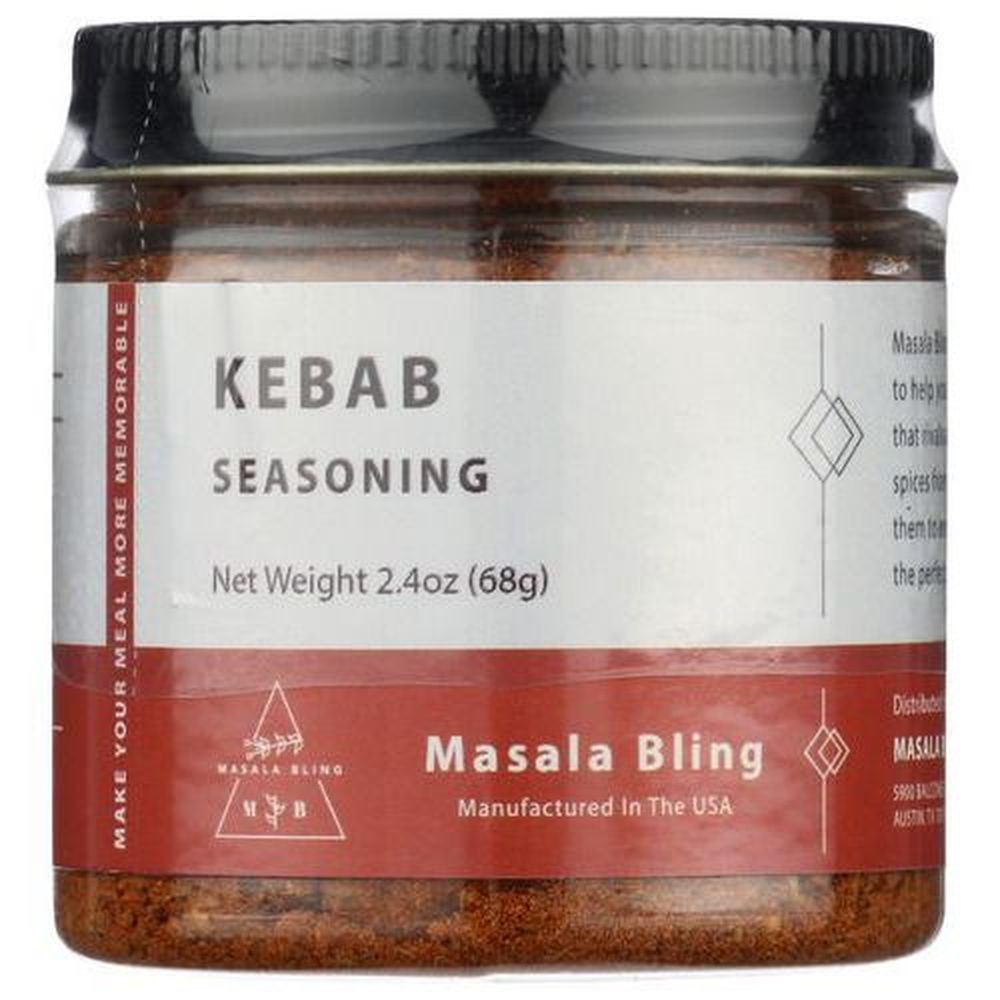 Masala Bling Kebab Seasoning, 2.4 Ounce -- 6 Per Case