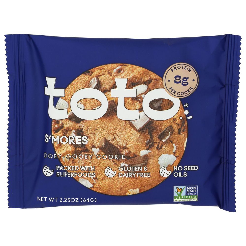 Toto Smores Cookie, 2.25 Ounce -- 10 Per Case