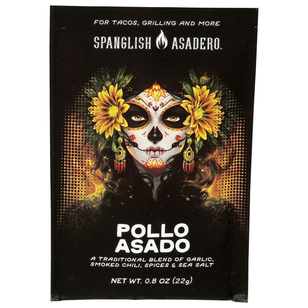 Spanglish Pollo Asado Seasoning, 0.8 Ounce -- 15 Per Case