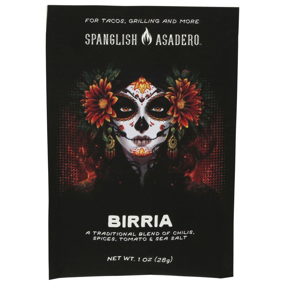 Spanglish Birria Seasoning Mix, 1 Ounce -- 15 Per Case