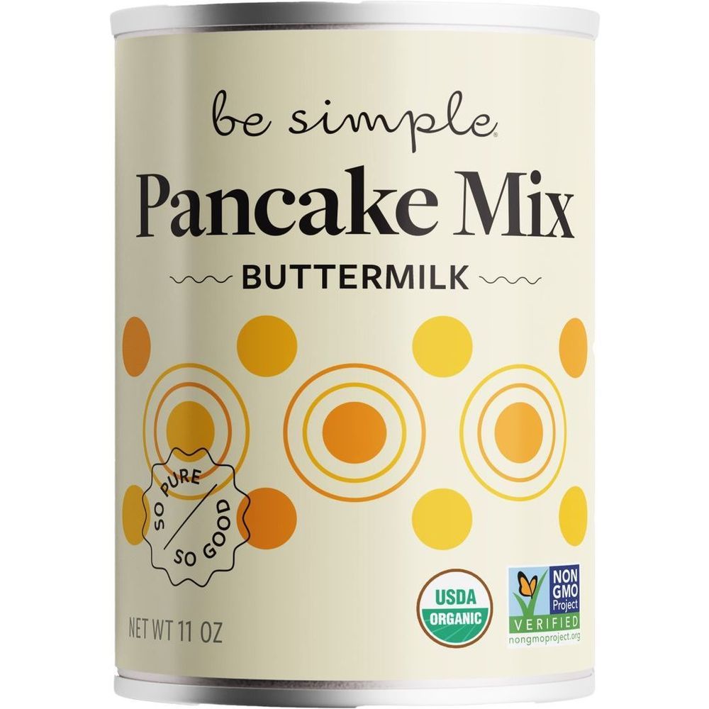 Be Simple Organic Butter Milk Pancake Mix, 11 Ounce -- 6 Per Case