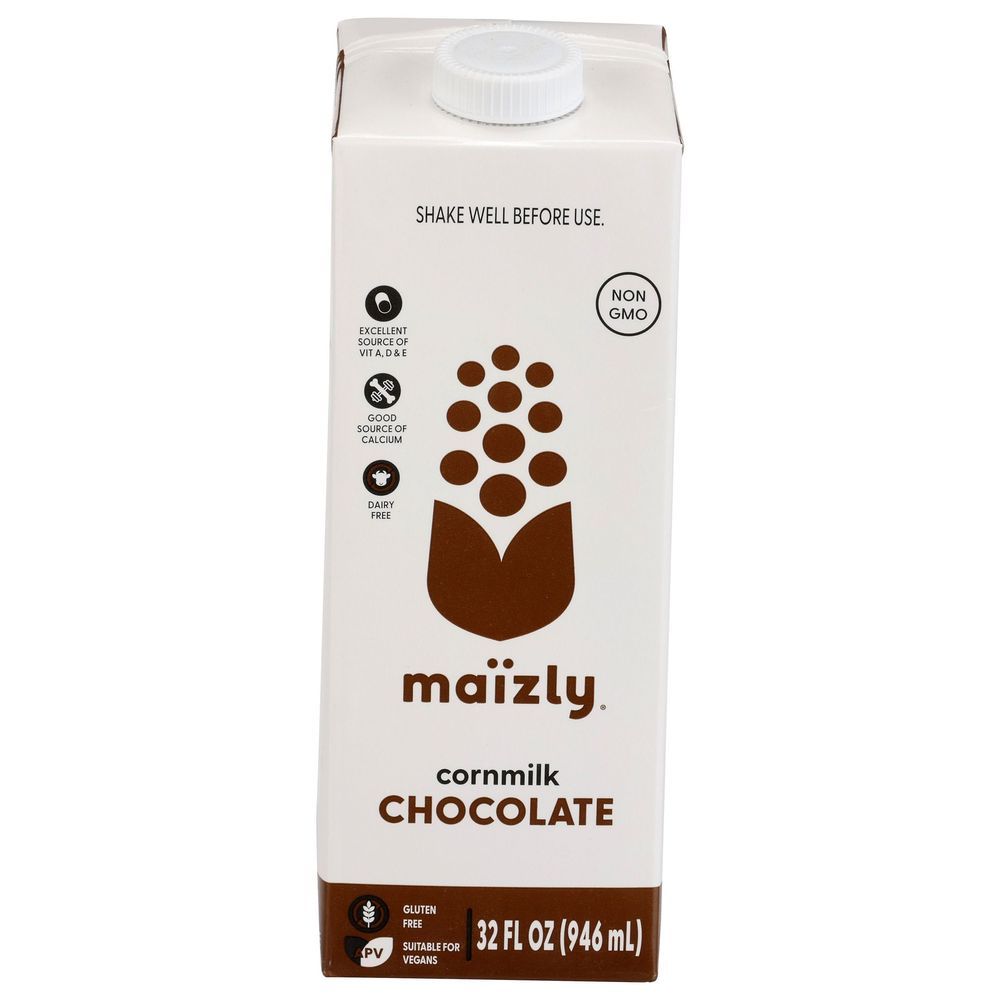 Maizly Chocolate Corn Milk, 32 Fluid Ounce -- 6 Per Case