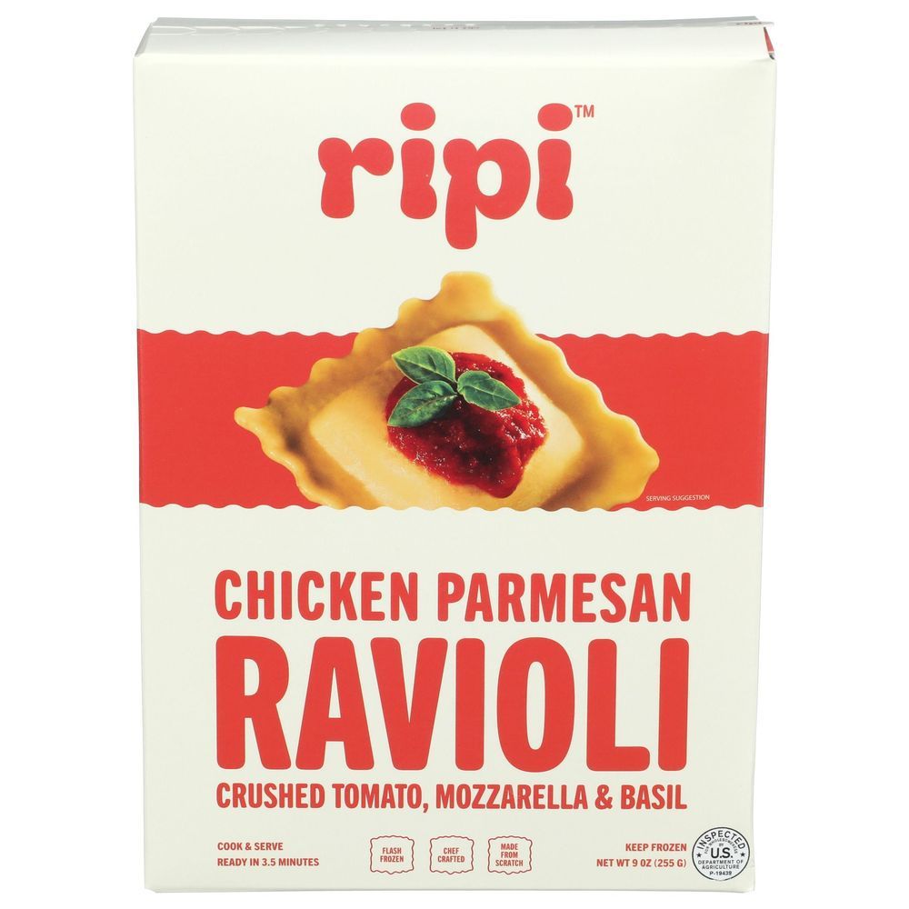 Ripi Chicken Parmesan Ravioli, 9 Ounce -- 8 Per Case