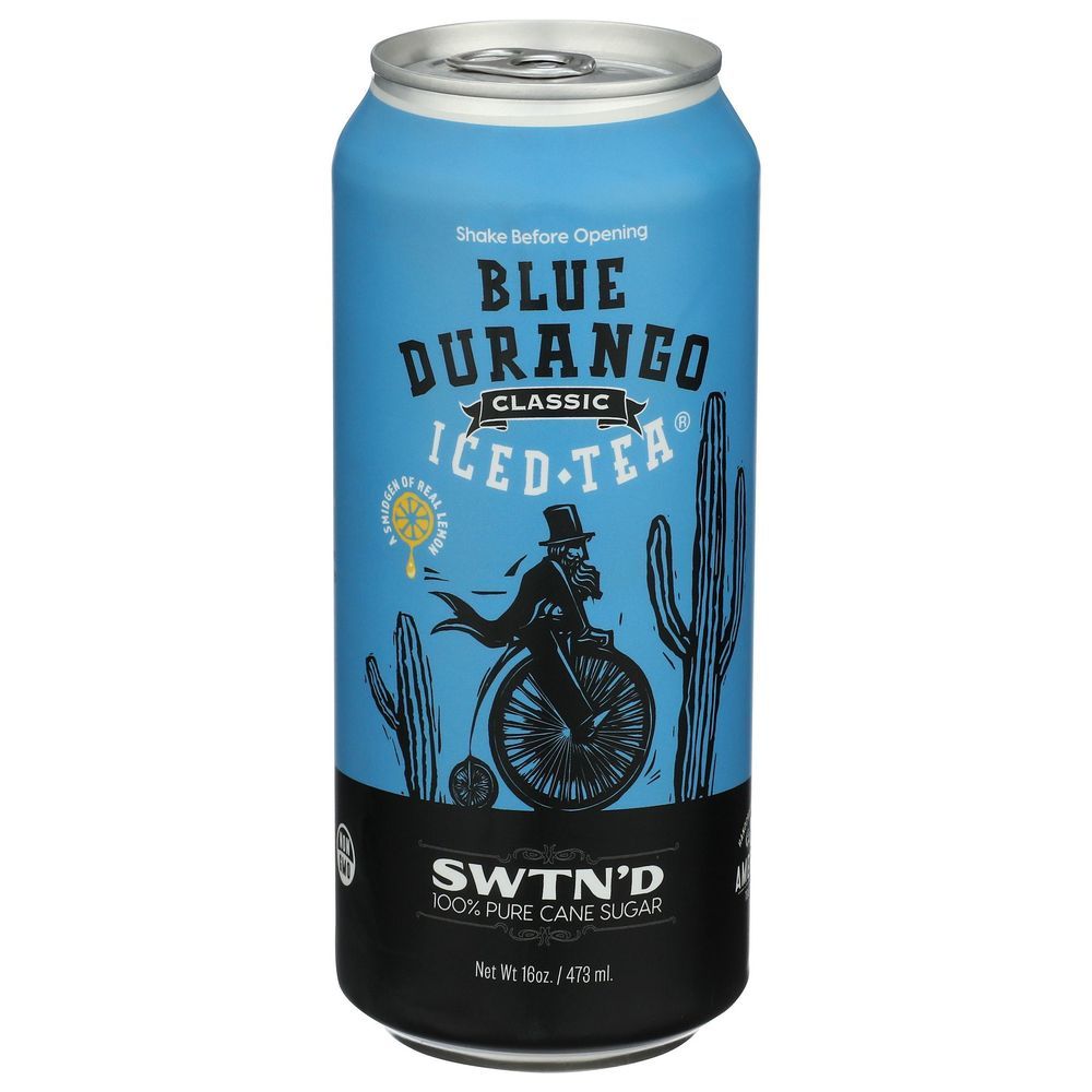 Blue Durango Iced Tea Sweetened Classic Iced Tea, 16 Fluid Ounce -- 12 Per Case