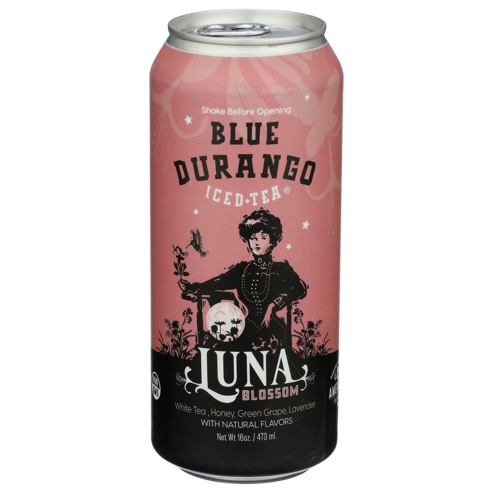 Blue Durango Iced Tea Luna Blossom Iced Tea, 16 Fluid Ounce -- 12 Per Case