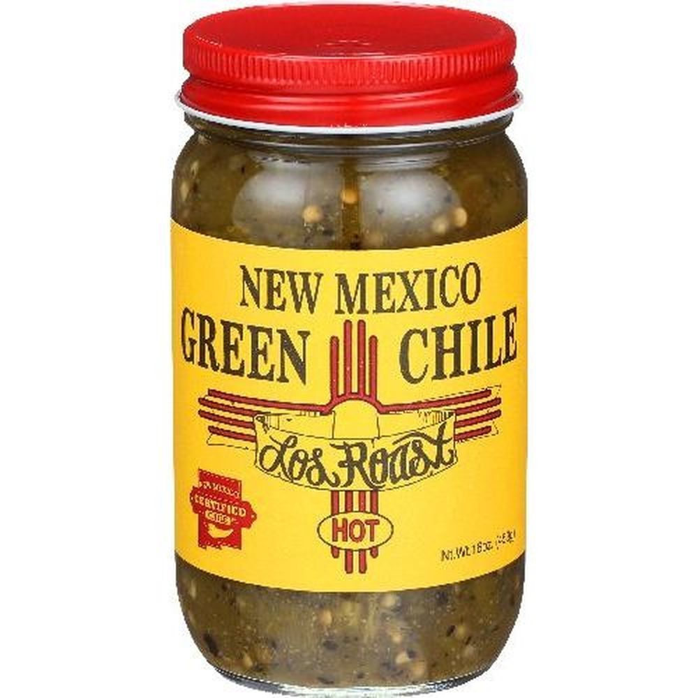 Los Roast New Mexico Hot Chopped Green Chile, 16 Ounce -- 6 Per Case